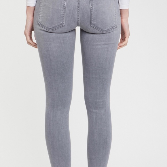 Pistola Audrey mid rise skinny castle grey NWT new - Picture 3 of 4